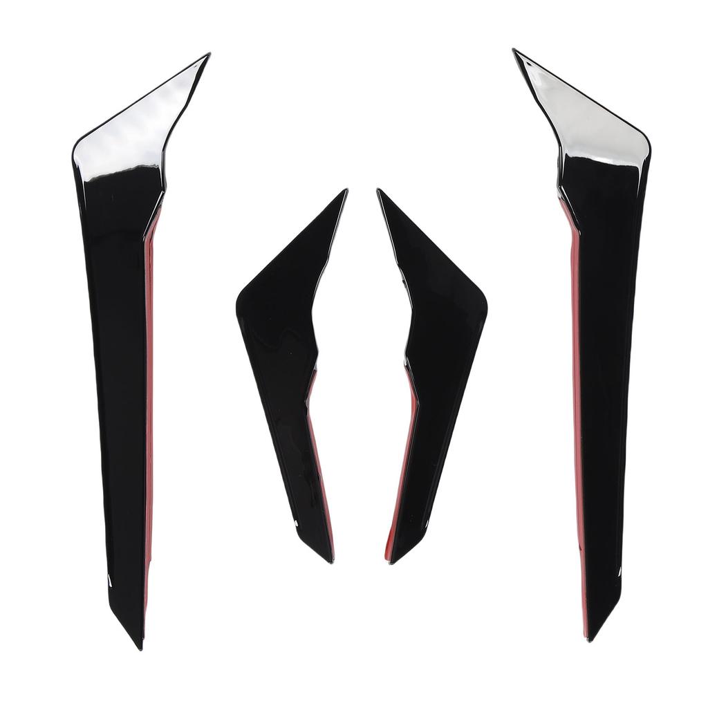 Car Front Bumper Side Spoiler Aerodynamic Left Right Front Bumper Side Air Vent Trim Fin Decor For FY S-line 2025-2025
