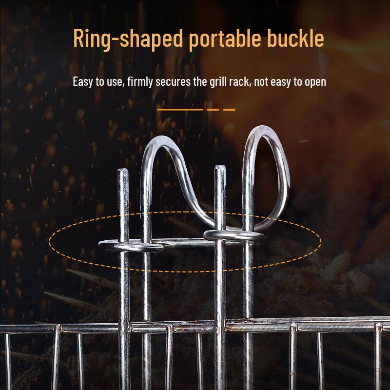 SMVP Outdoor BBQ Grill Basket 40x22cm