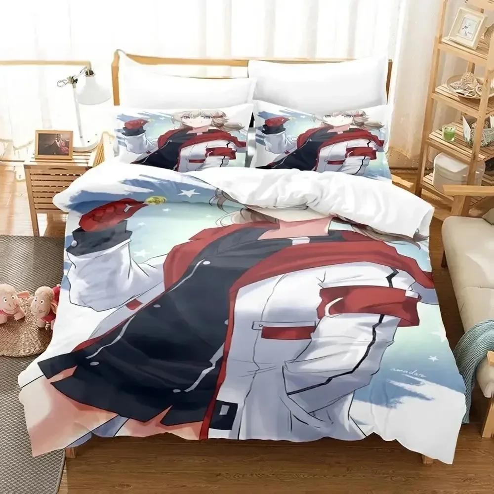 Anime - Azur Lane 3D Bedding Set Single Twin Full Queen King Size Bed Set Adult Kid Bedroom Duvetcover Sets Bed Sheet Set
