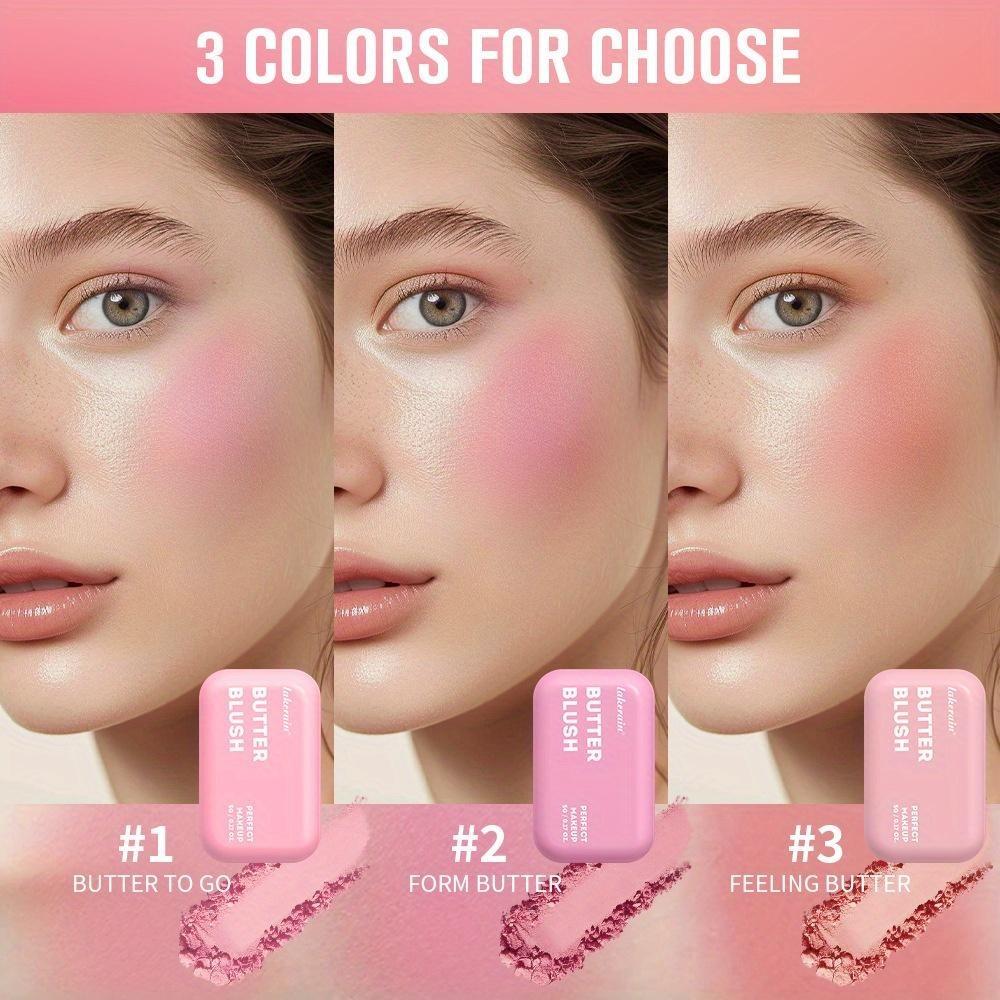 Butter Blush, Contour Matte Blush, Enhance Complexion, Soft Face Makeup, Moisturizing Lipstick