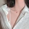 Модные украшения Женские цветочные ожерелья Корейский стиль Цветочные цепочки на ключицу Подарки для друзей