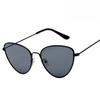Classic Metal Cat Eye Sunglasses Women Vintage Glasses Mirror Mujer Lentes Mujer Feminino