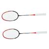 Badminton Racket Set Split Aluminum Alloy Badminton Racquets with Storage Bag for 2 Players Outdoor Backyards Gym