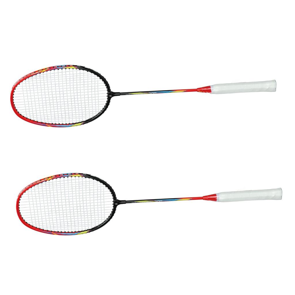 Badminton Racket Set Split Aluminum Alloy Badminton Racquets with Storage Bag for 2 Players Outdoor Backyards Gym