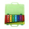 Kids Xylophone 8 Note Glockenspiel Music Teaching Pounding Toy with Mallets Bell Musical