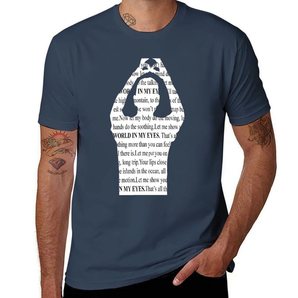 World In My Eyes V4 Tshirt Comfortable Workout Short Sleeve Shirt