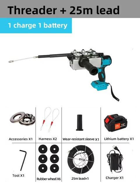 Электрическая резьбонарезная машина Кабельный труборез Кабельный перфоратор Используется для прокладки скрытой проводки, такой как провода