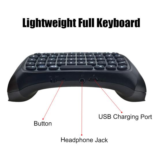 Durable Controller Keyboard V3.0 Bluetooth-compatible Long Standby Time Typewrite