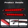 LED Rear Bumper Reflector Light For Chevrolet Cavalier 2020 2025 2025 Brake Warning Dynamic Turn Signal Lamp Car Accessories 12V