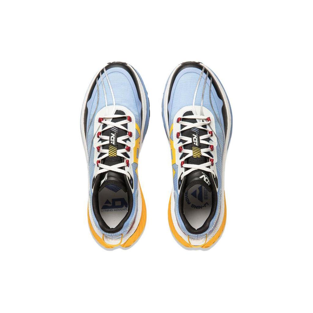 Li Ning Ткань Амортизация Нескользящая Износостойкая Дышащая Поддержка Упругость Низкие Trail Running ARNU003-15