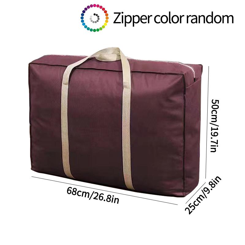 Сумка для хранения одеял из нетканого материала, органайзер большой вместимости для шкафа, пылезащитная сумка для одежды на молнии для переезда