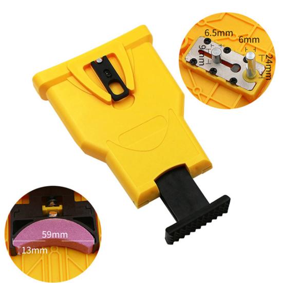 4 шт. точилка для цепей бензопил, портативная точилка для цепей, универсальная заточка для 14/16/18/20-дюймовых лезвий цепных пил, быстрая заточка