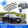 For Skyworth ET5 EV6 Elaris Beo Imperium SEV 2022 2023 Window Visor Rain Deflector Cover Protector Awning Trim