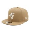 New Era 9FIFTY NE Logo Khaki Cap ML 950 NELOGO KHA WHI 25J