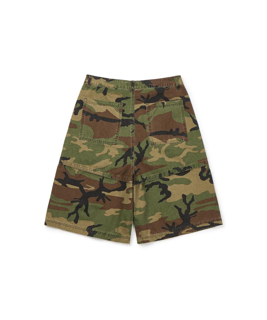 Шорты-бермуды с потайным карманом (Camo)