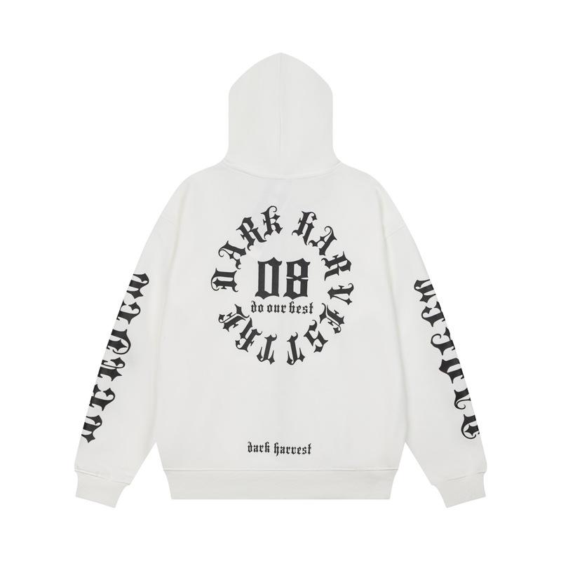 Unisex Casual Hoodie Long Sleeve Loose Sweatshirt Men Women Daily Wear Pullover Hooded Top