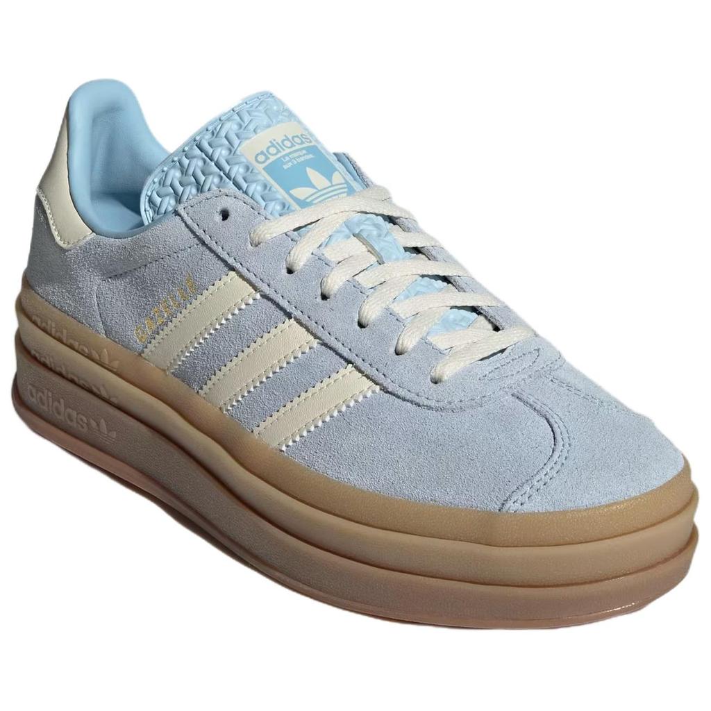 Gazelle Wmns Adidas Originals Bold 'Clear Sky Cream' Женские JQ7776