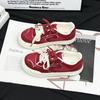 66 Trendy Shoes Niche Retro Red Women's Shoes New Board Shoes Girls White Shoes Versatile Casual Shoes