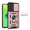 For Motorola Moto G73 5G Case Car Magnetic Ring Holder Phone Cases for Moto G73 5G MotoG73 G 73 Slide Camera Armor Back Cover