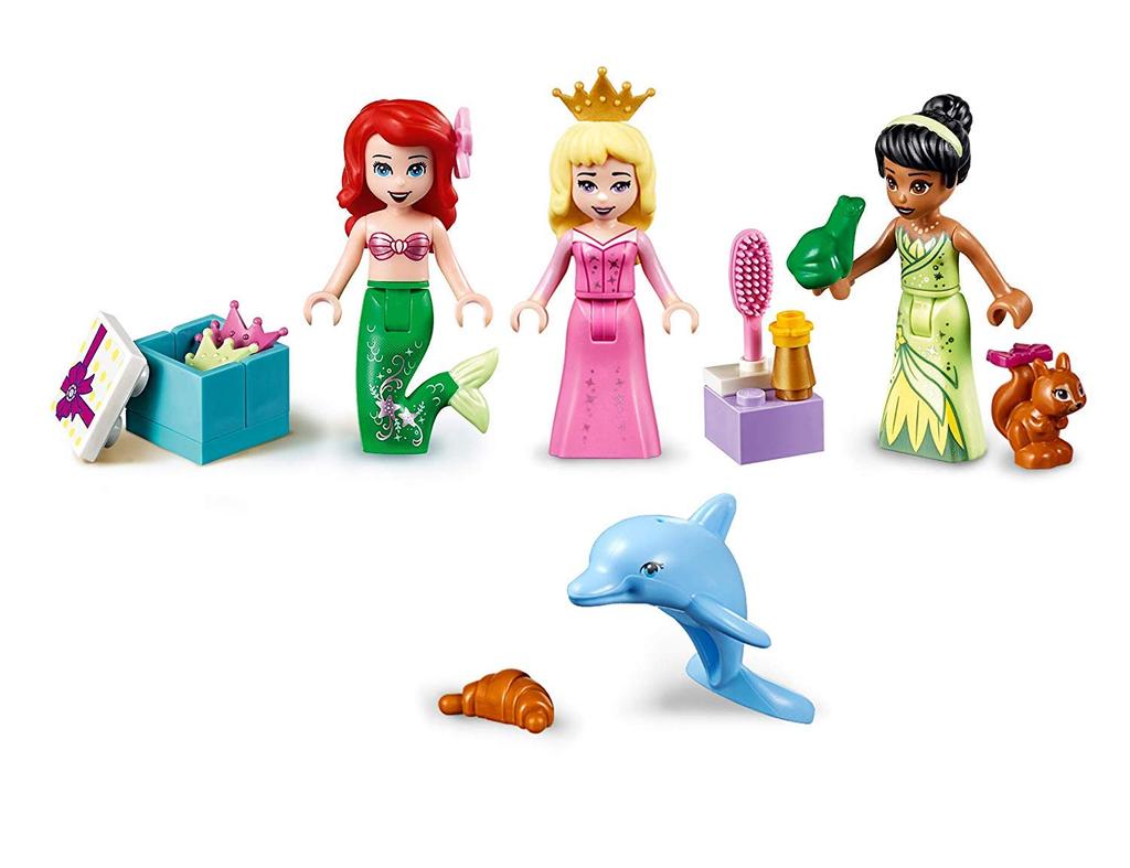 LEGO Disney Princess Принцесса и вечеринка принцесс 41162 Block Toy Девочка Ариэль, Аврора, Тиана