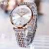Часы ABORNI, женские кварцевые часы, женские часы, полные звезд, часы с бриллиантами, водонепроницаемые часы с календарем, женские часы