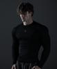 CARMID Silver Logo Compression Long Sleeve [Black]