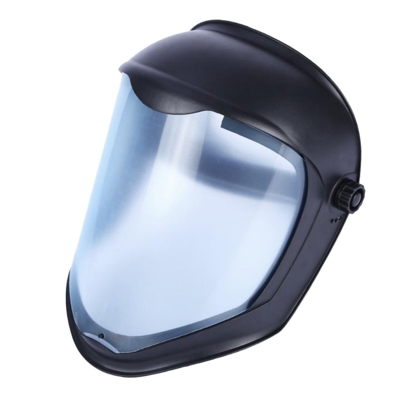 Многофункциональная защитная ПК-маска для сварки, блокирующая излучение, от брызг, с защитой от запотевания, прозрачная