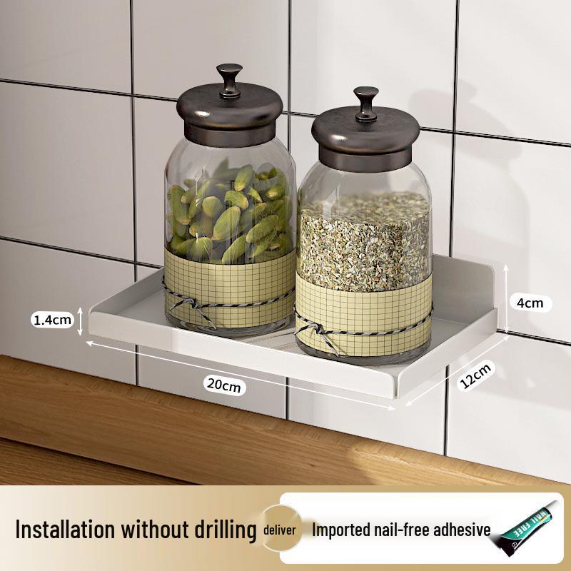 Магнитная кухонная полка для хранения на холодильник - Настенный держатель для стаканов и сушилка для стеклянных стаканов