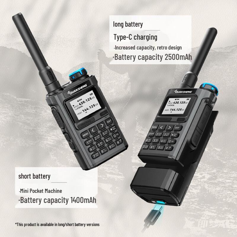 Мощная ручная рация Quansheng UV-K1 (Китайская версия)