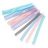 5PCS Plastic Loose-leaf  Binding Strip Diameter 16/35MM Binding Rings  Binding Supplies