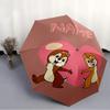 Personalized Name C-Chip 'n' Dale Print Umbrella - Automatic Open/Close, Eight-Rib Durable Frame, Automatic Folding Umbrella