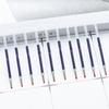Smooth Writing 0.5mm Refillable Ballpoint Pen Beads Craft Gift for Students & Promotional Use