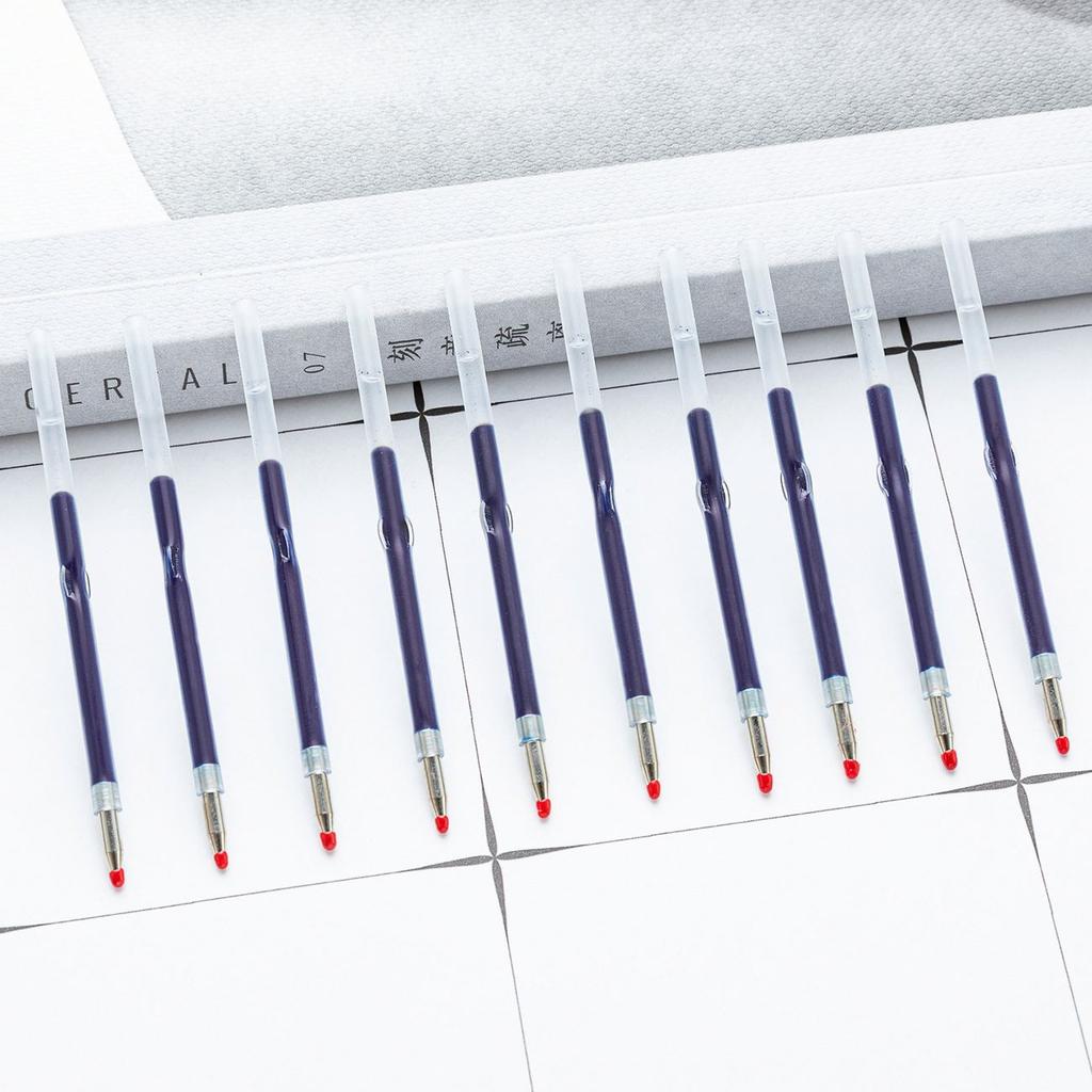 Smooth Writing 0.5mm Refillable Ballpoint Pen Beads Craft Gift for Students & Promotional Use