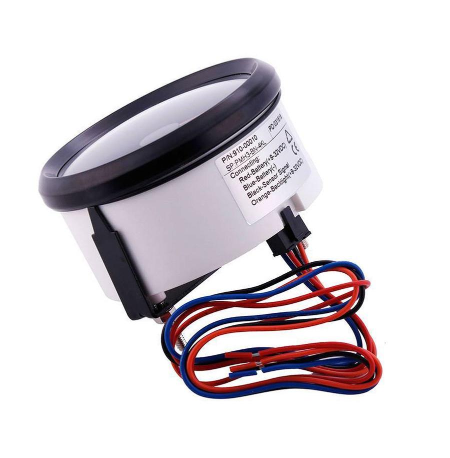 Car SUV 85mm Round Digital Tachometer 3000RPM Hourmeter REV Counter Tacho Meter