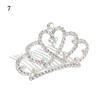 Birthday Present Crystal Party Children's Headwear Rabbit Crown Comb Hairpin