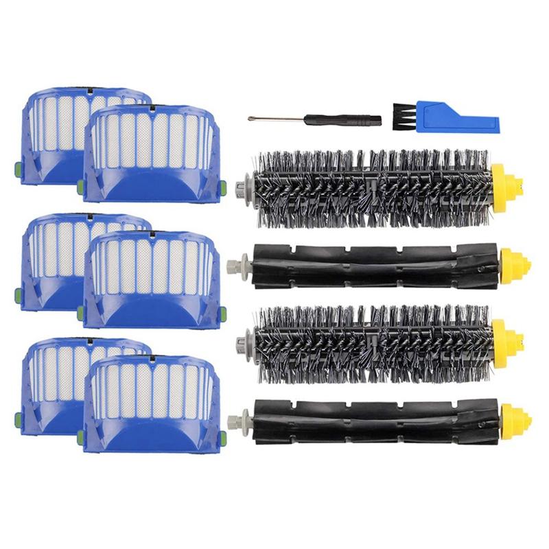 Сменные аксессуары Фильтр для Irobot Roomba 600 Series 605 610 614 615 616 620 625 630 Пылесос-пылесос с насадкой-щеткой