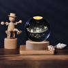 6 см 3D хрустальный шар хрустальная планета ночник лазерная гравировка солнечная система глобус астрономия подарок на день рождения украшение для домашнего стола