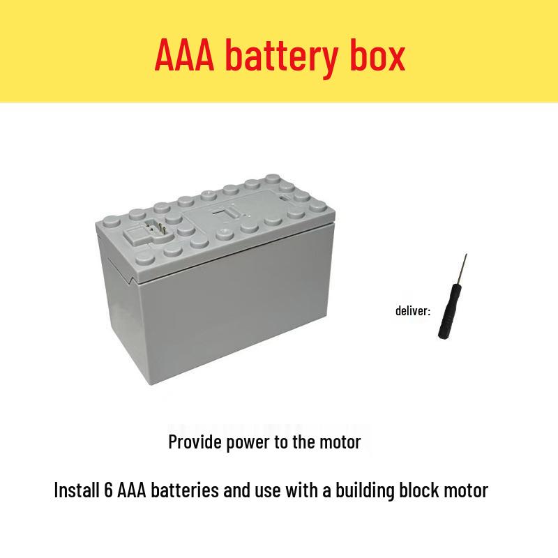 Пульт управления Высокоскоростной двигатель и Батарейный блок для кирпичиков Lego с черными, красными и светлыми модификациями
