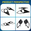 M63K-Front Fog Light Cover Bumper Frame Lamp Bezel For Toyota GT86/Scion FR-S/For Subaru BRZ 2013 - 2016 Car Accessorie
