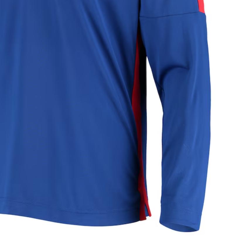 Nike Los Angeles Clippers Повседневная спортивная футболка с круглым вырезом и длинным рукавом для стрельбы Футболка унисекс синяя CN3356-495