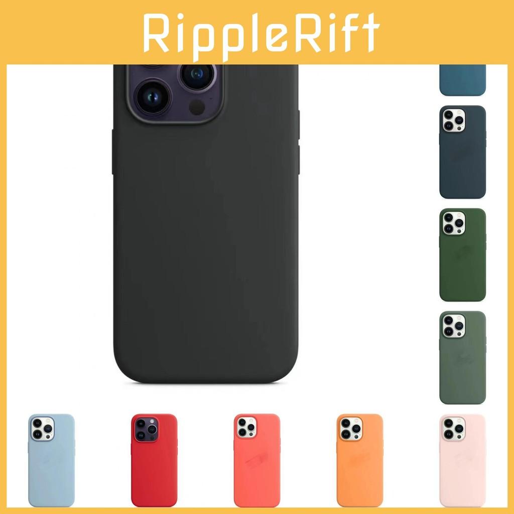 Silicone Liquid Magnetic Phone Case With Shock Absorption For Iphone Pro 13