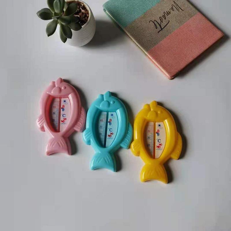 1 шт. Милый детский водный термометр в форме рыбки Детская ванна Мультяшный термометр для воды Детский комнатный термометр