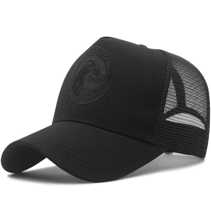 Big Head Circumference Hat High Top Baseball Cap Summer Mesh Cap Breathable Outdoor Shading Cap Men's Hat