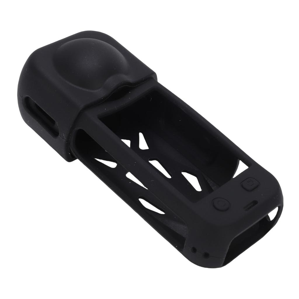 Silicone Case Lens Cap Fit for Insta360 X5 Anti Slip Soft Anti Drop Heat Dissipation Panoramic Action Camera Protective