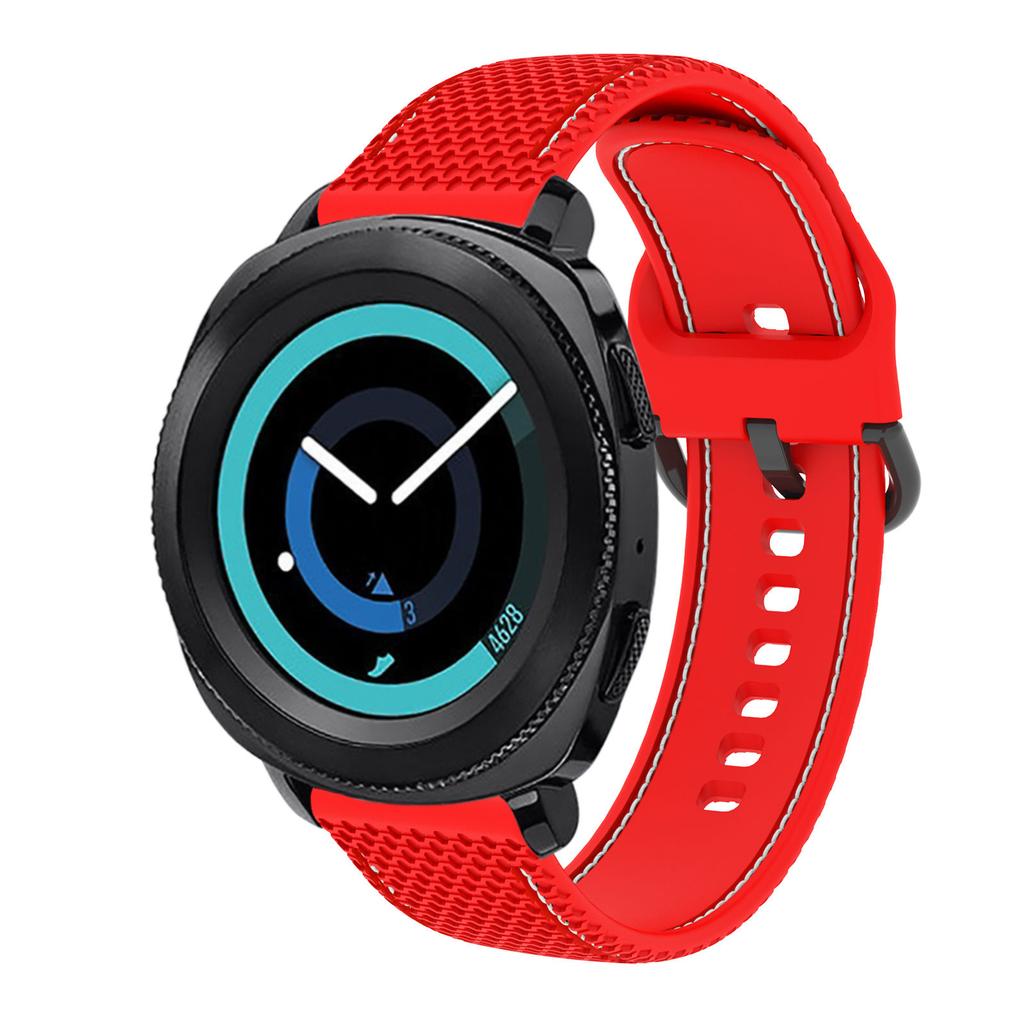 Ремешок для часов 20 мм для Samsung Gear Sport / Gear S2 Classic 732 Смарт-браслет Мягкие силиконовые браслеты Браслет Ремешок на запястье новый стиль