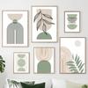 Modern Line Leaves Geometry Abstract Boho Nordic PostersWall Art Canvas Painting And Prints Wall Pictures For Living Room Decor