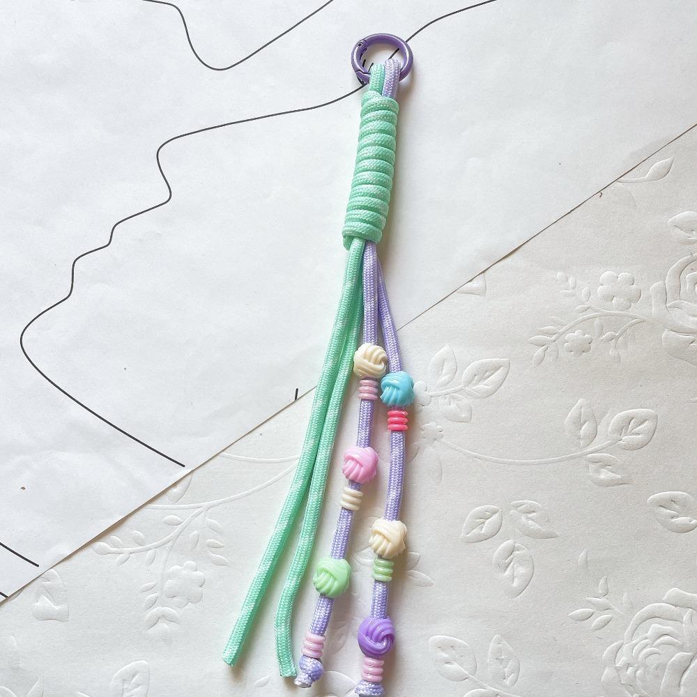 Ретро Нейлоновая веревка подвеска Нейлоновый автомобильный брелок INS Braid Rope брелок автомобильный ключ подвеска