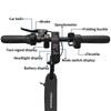 T01MAX 500W motor 36V15AH battery 10 inch inflatable tire maximum speed 35KM/H rear wheel drive support APP electric scooter