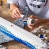 1349 деталей MOC Самолет Boeing 787 Dreamliner Набор Строительных Блоков Коллекционная Модель Самолета Настольный Декор Игрушки Подарок для Взрослых Детей