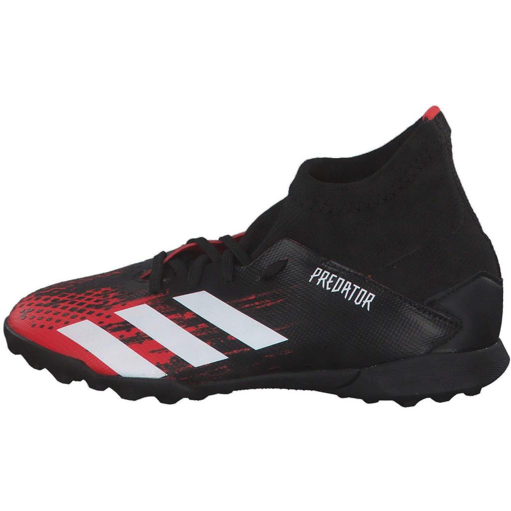 Adidas Predator TF Core 170cm 20.3 J, Black/Footwear White/Active Red,